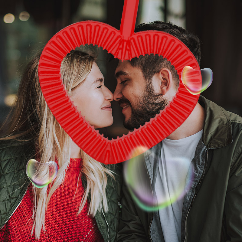 Questo San Valentino te lo dico con una bolla di sapone