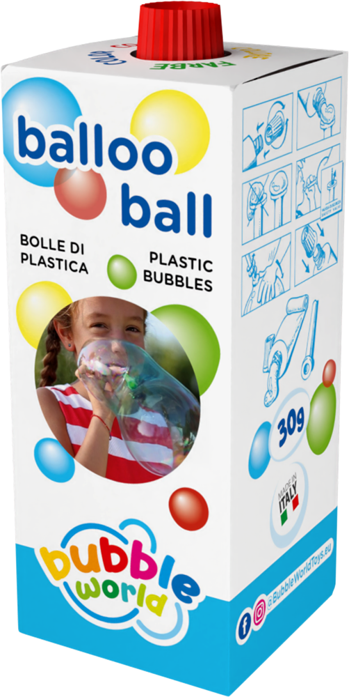 Balloo Ball Bubble World rossa