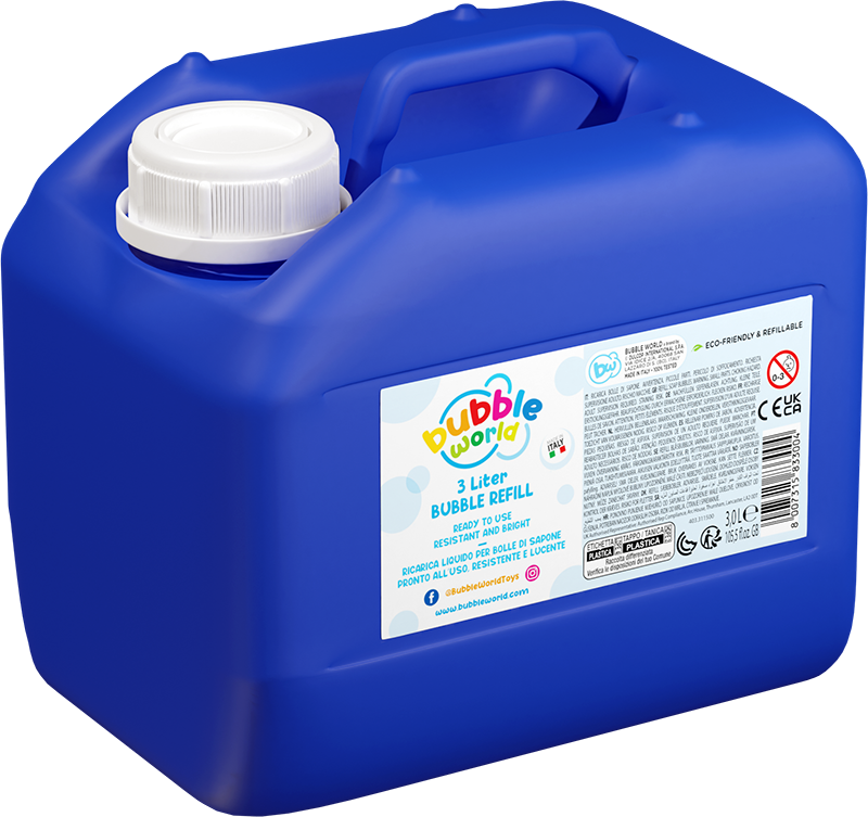 Ricarica bolle di sapone 3L Bubble World