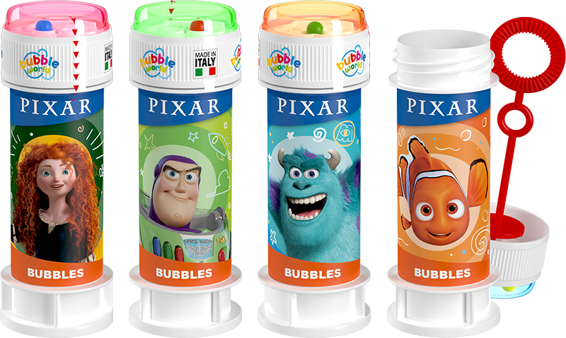 Pixar Multi Property - Bolla di sapone Bubble World