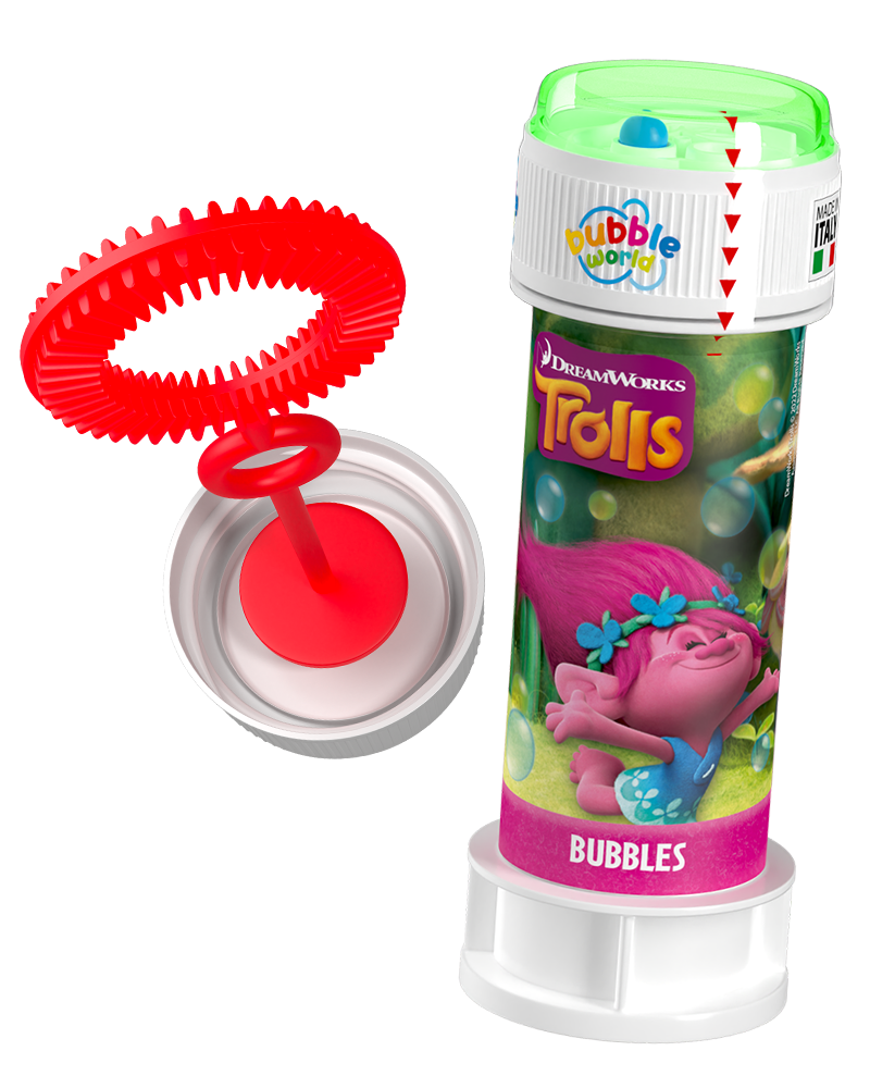 Trolls - Bolla di sapone Bubble World